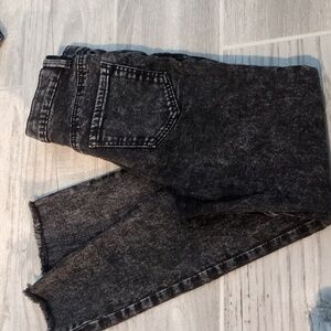 Oshkosh Black Stonewashed Jeans Girls size 8